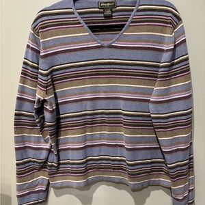 VINTAGE Eddie Bauer Striped Sweater